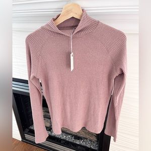 NWT Mersea Ribbed Dayjama Mockneck Sweater